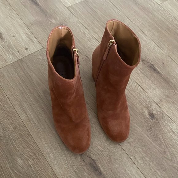 Sezane Lea Boots Blush Gold - Picture 6 of 9